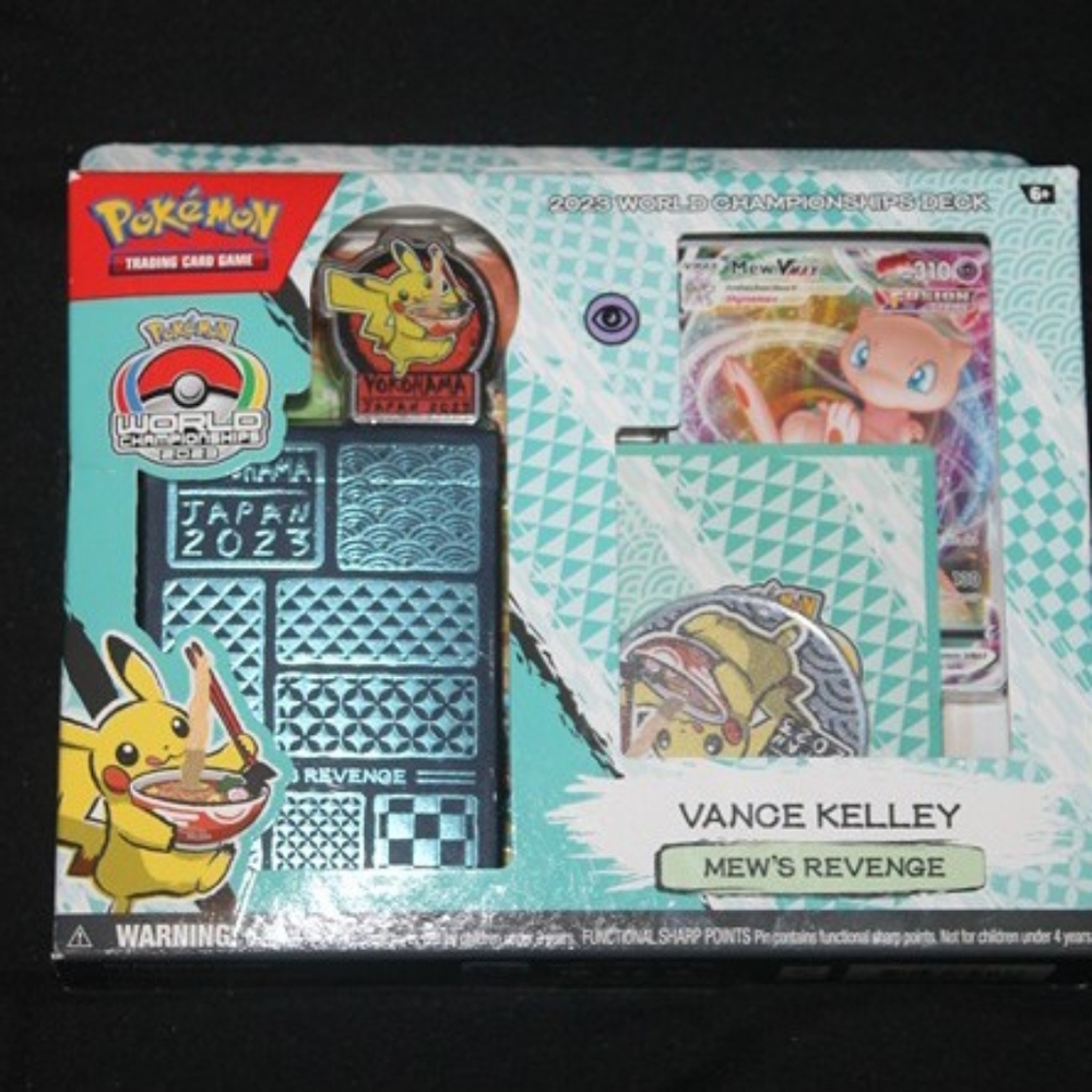 Pokemon 2023 World Championships Yokohama Deck Vance Kelley Mew's Revenge
